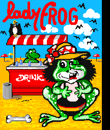 Lady Frog Title Screen